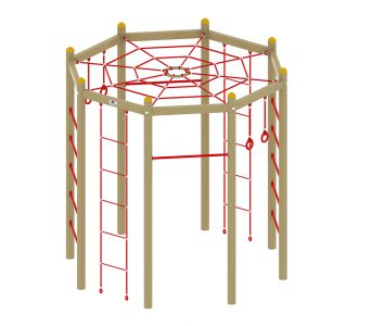 Green Play Climbing Set - 7004