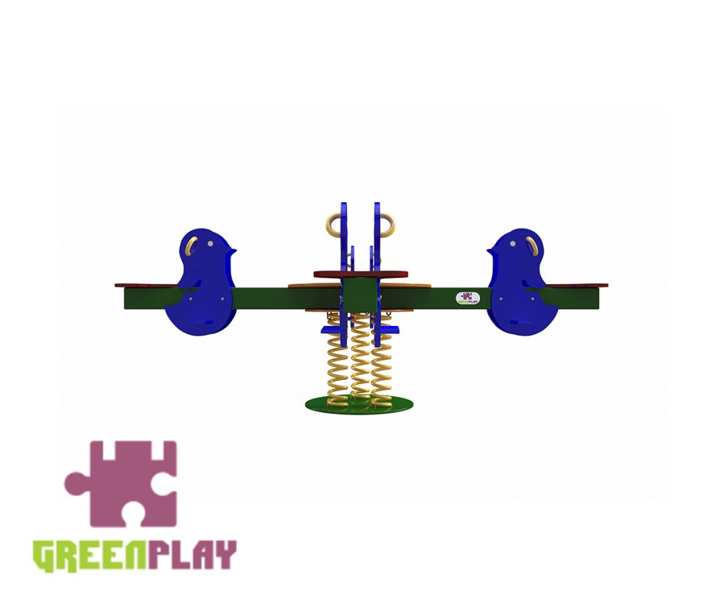 Green Play Seesaw - 2002
