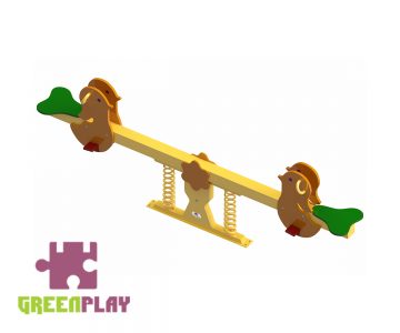 Green Play Seesaw - 2005