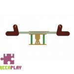 Green Play Seesaw - 2007