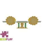Green Play Seesaw - 2008