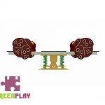 Green Play Seesaw - 2014