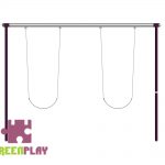 Green Play Swing - 4004