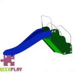 Green Play Slide - 5001