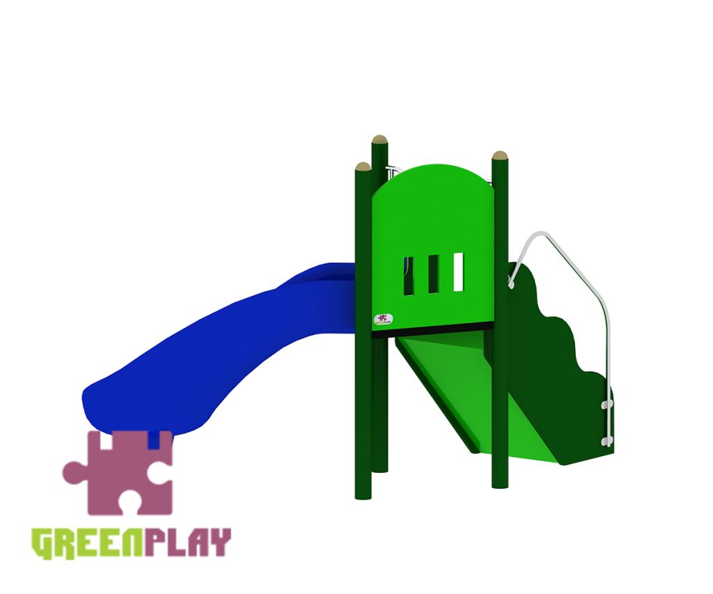 Green Play Slide - 5003