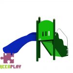 Green Play Slide - 5003