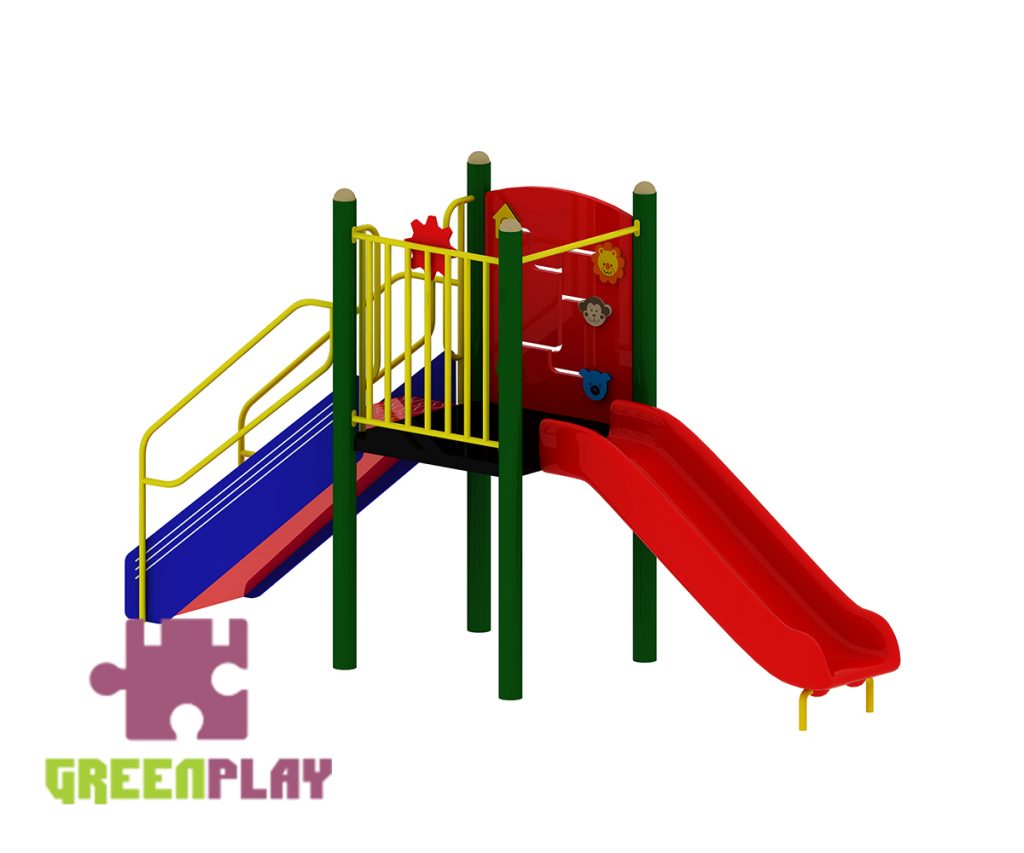 Green Play Slide - 5004