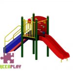 Green Play Slide - 5004
