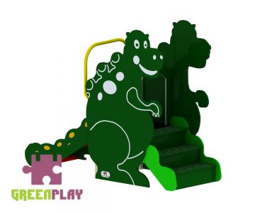 Green Play Slide - 5005