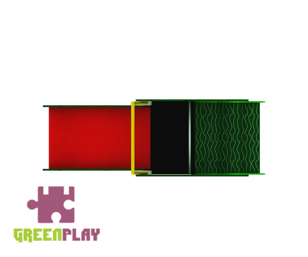 Green Play Slide - 5005