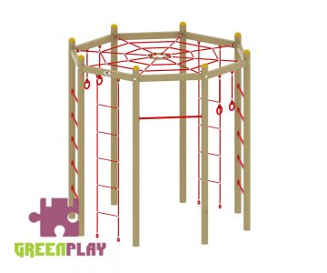 Green Play Climbing Set - 7004