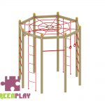 Green Play Climbing Set - 7004