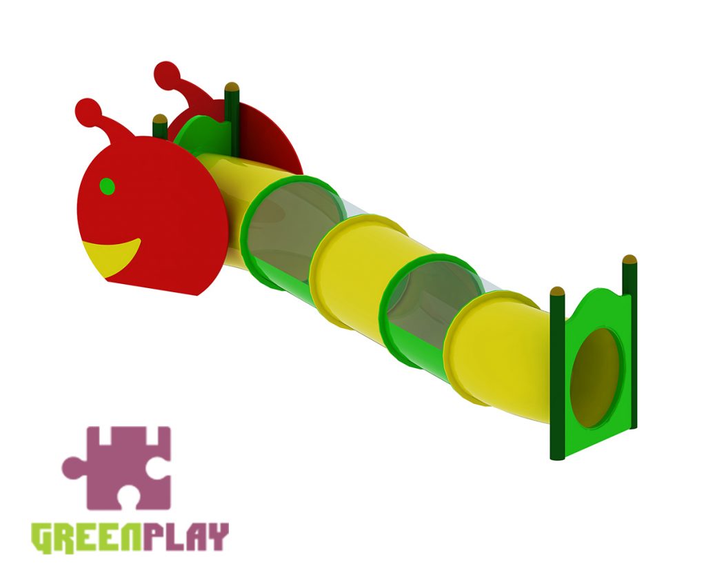 Green Play Crawl Tube - 8001