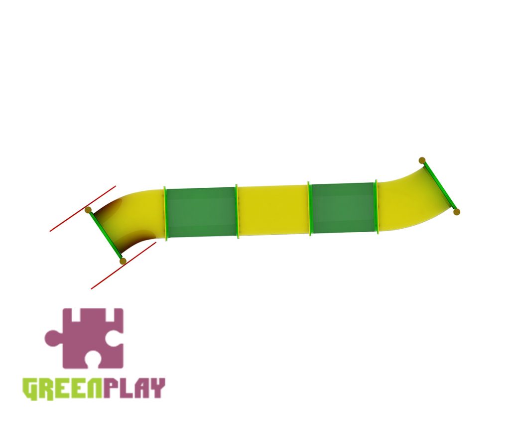 Green Play Crawl Tube - 8001