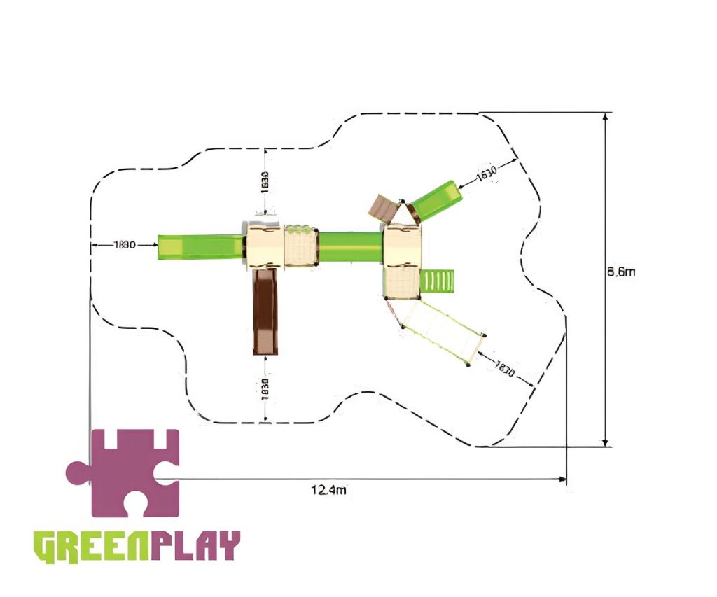 Green Play Complex – 9098